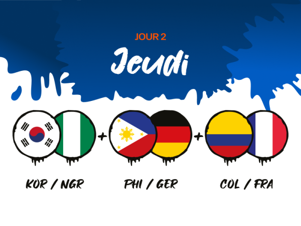 Pack Journée 2 : Jeudi 12 Mars