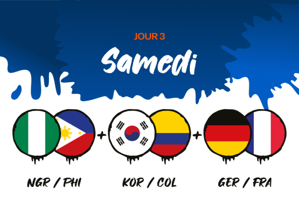 Pack Journée 3 : Samedi 14 Mars