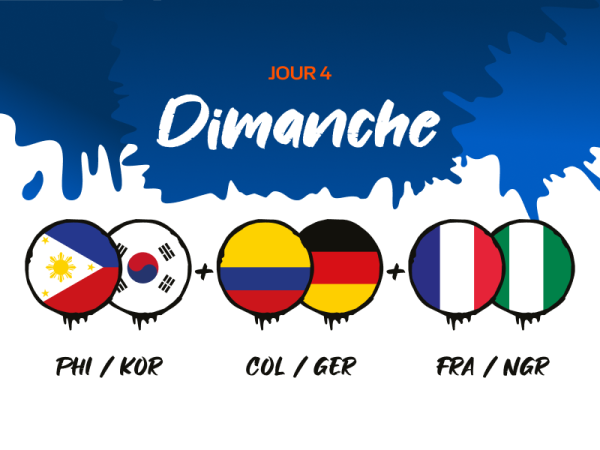 Pack Journée 4 : Dimanche 15 Mars